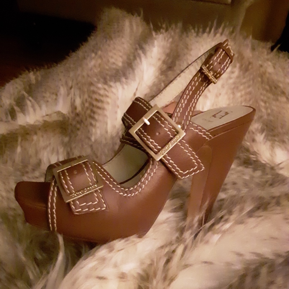 Velvet Angels Platform Heels